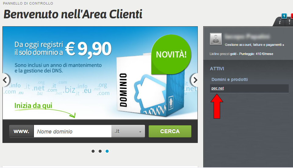 pec.net: guida passo passo