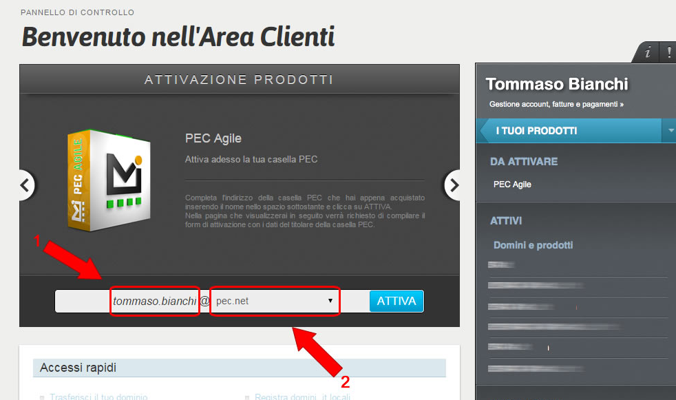 Pec.net - guida passo passo