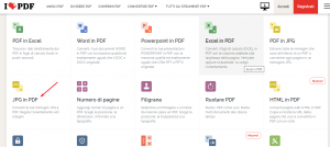 creare un file PDF unico