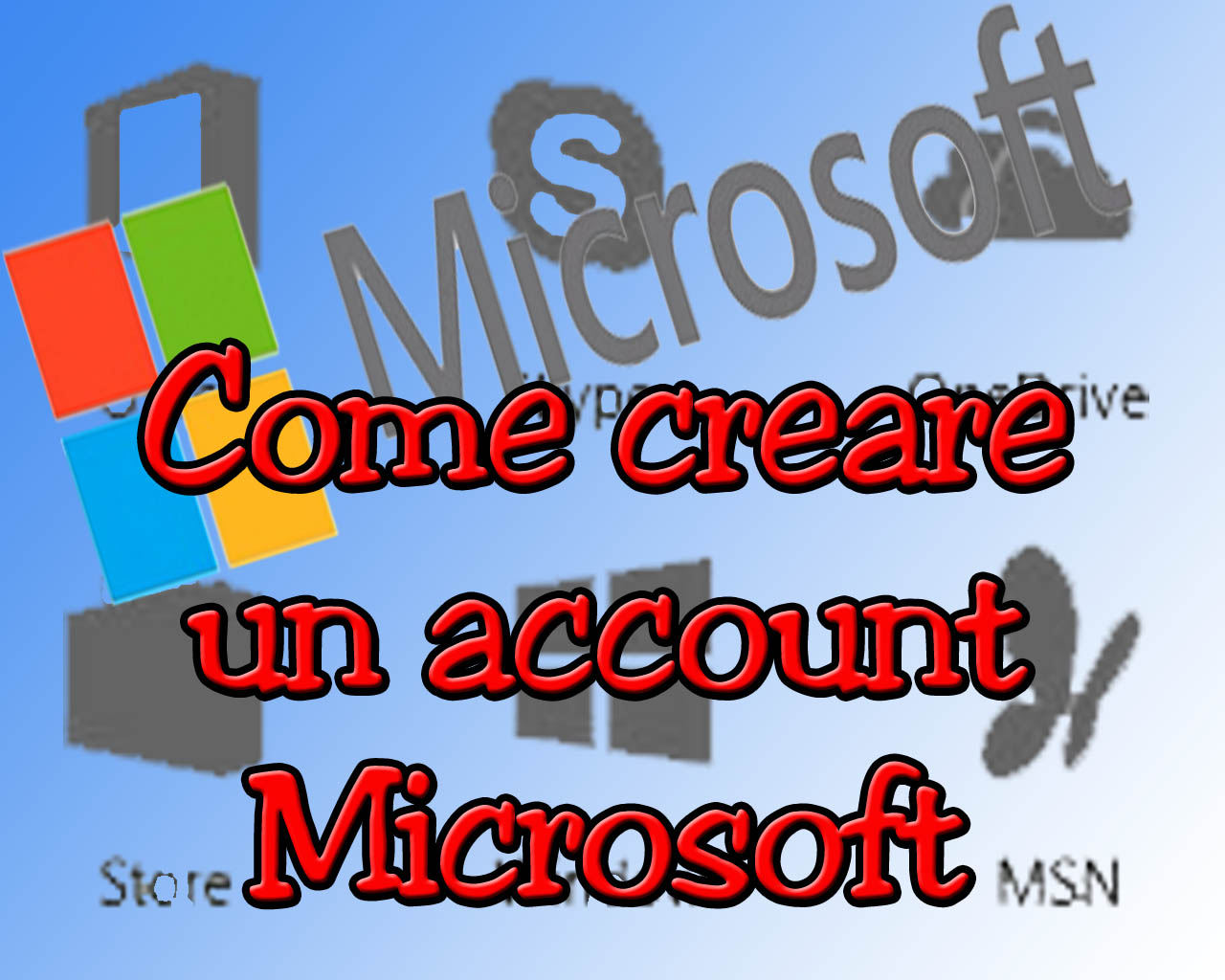 Come creare un account Microsoft