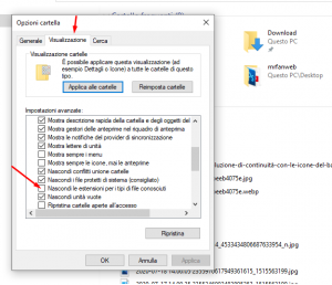Come creare un archivio