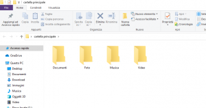 Come creare un archivio